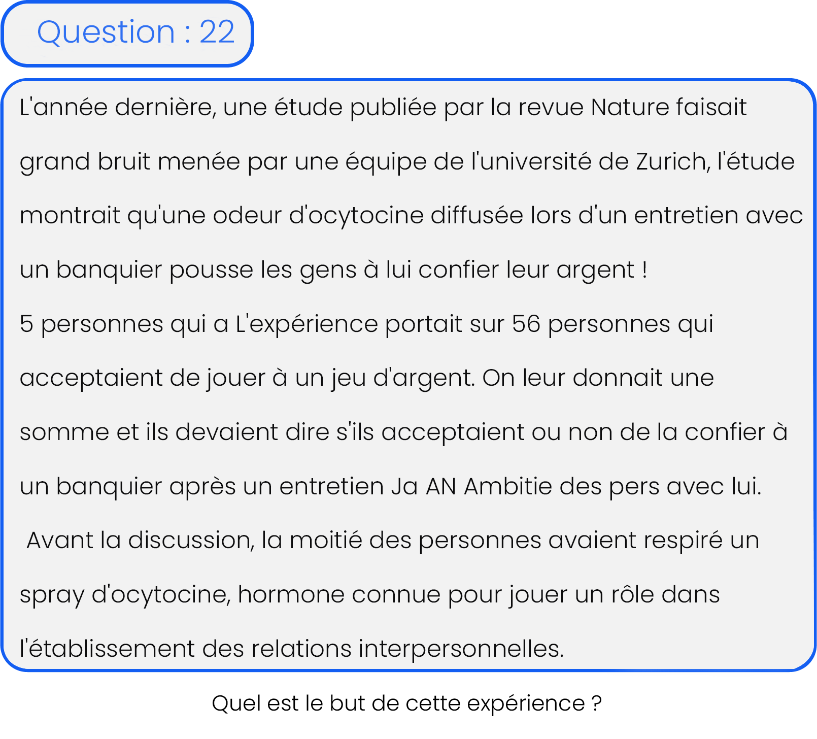 Question 22