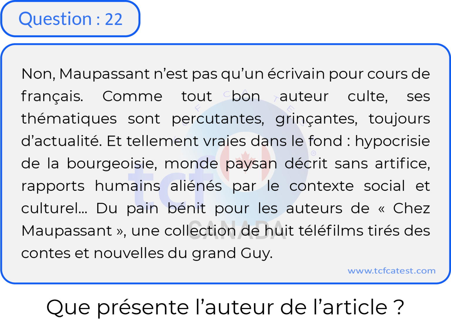 Question 22