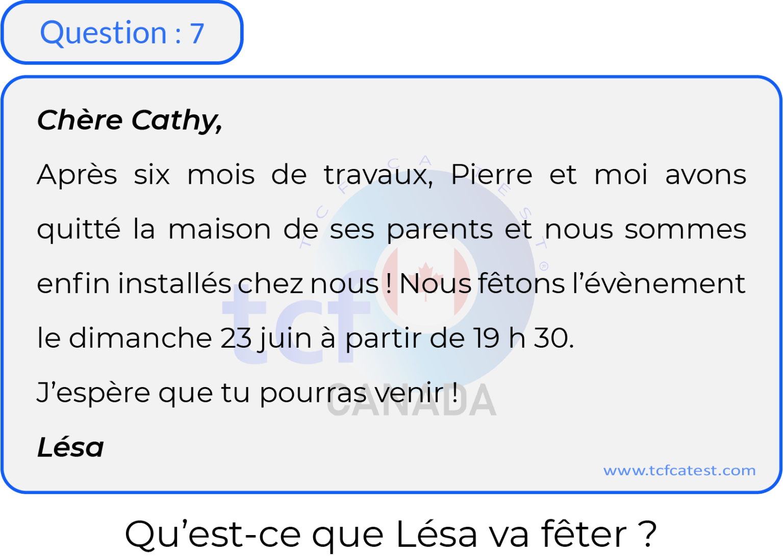 Question 7