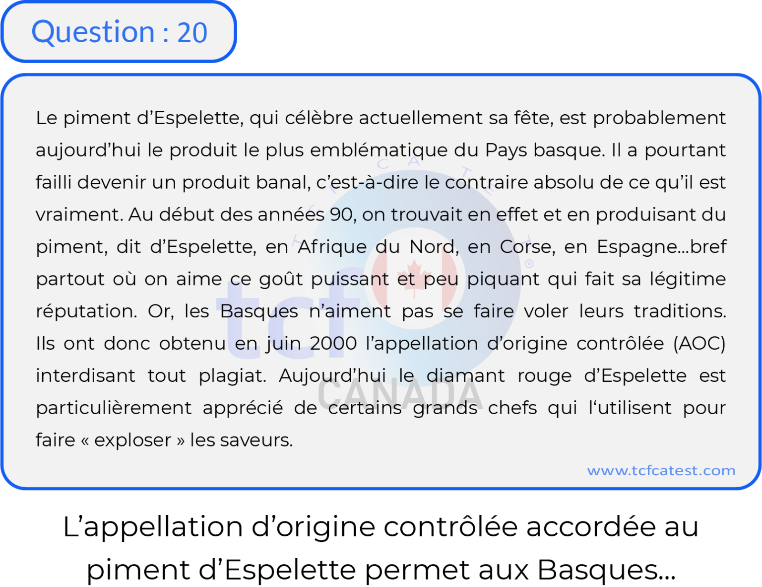 Question 20