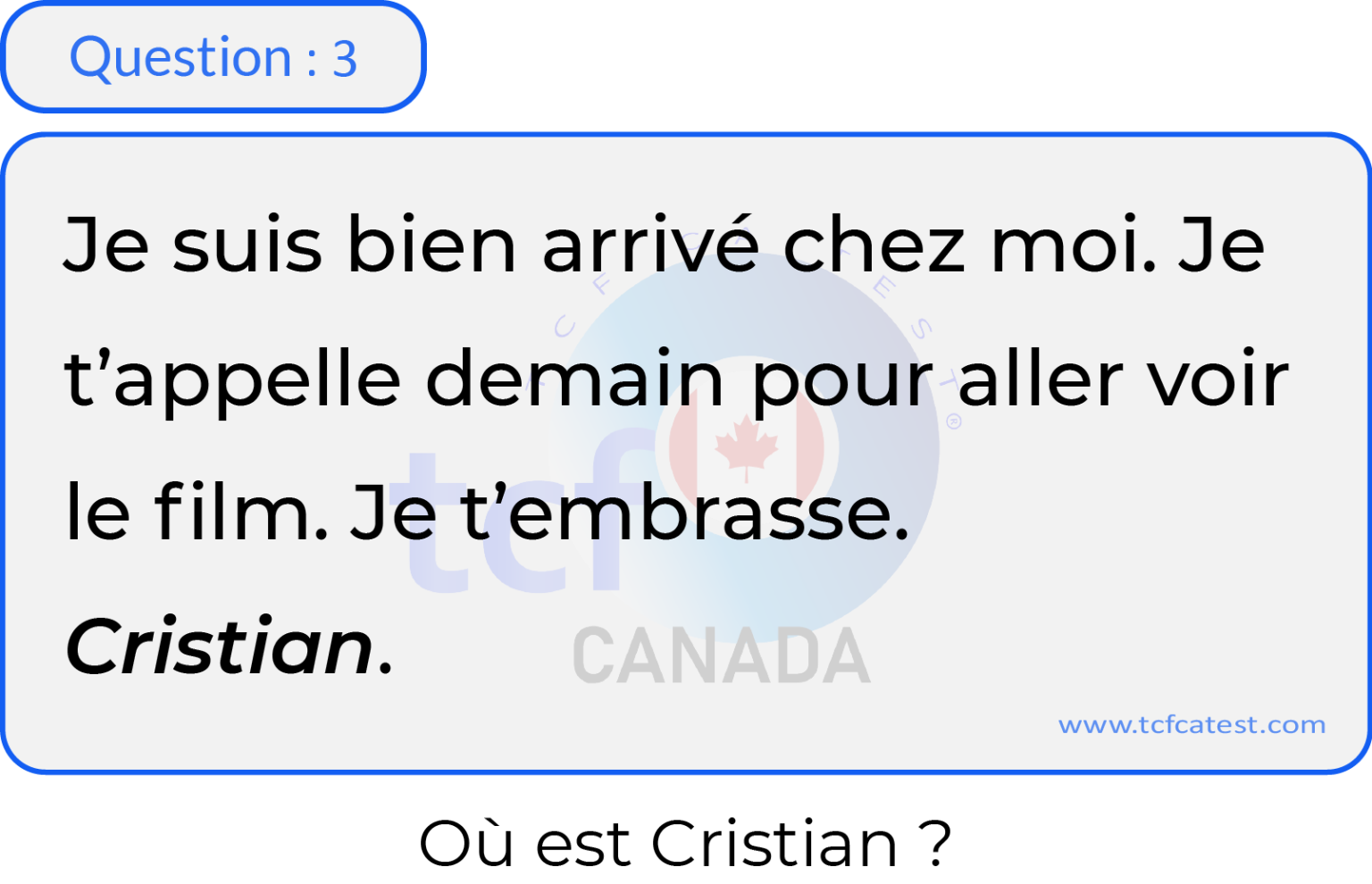 Question 3
