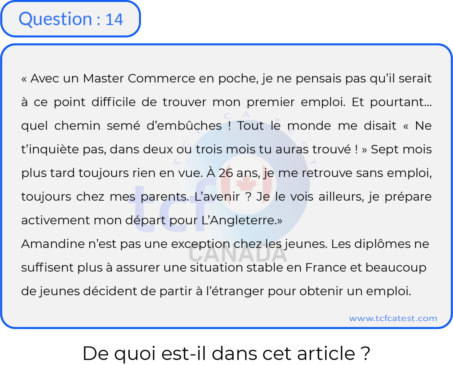 Question 14