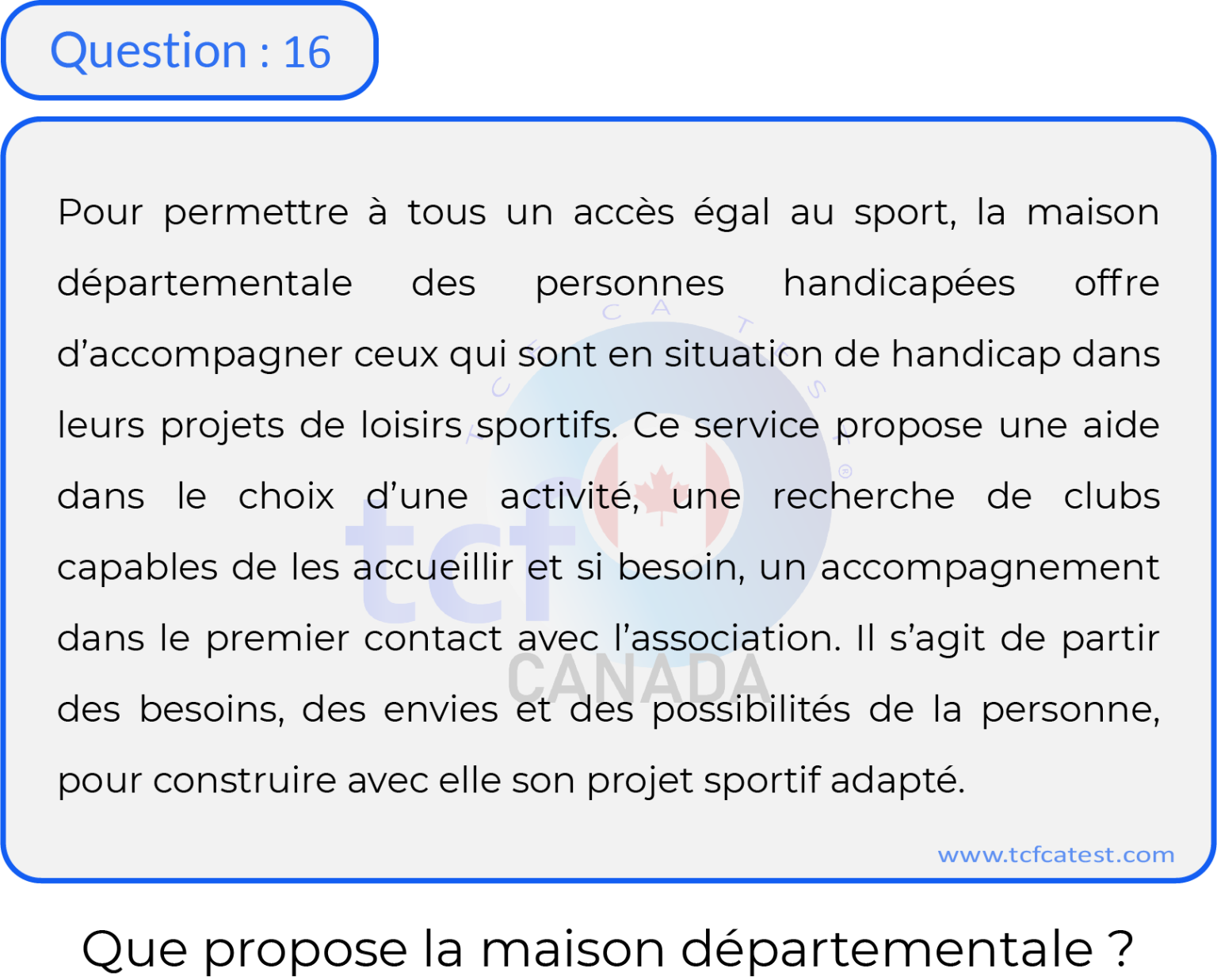 Question 16