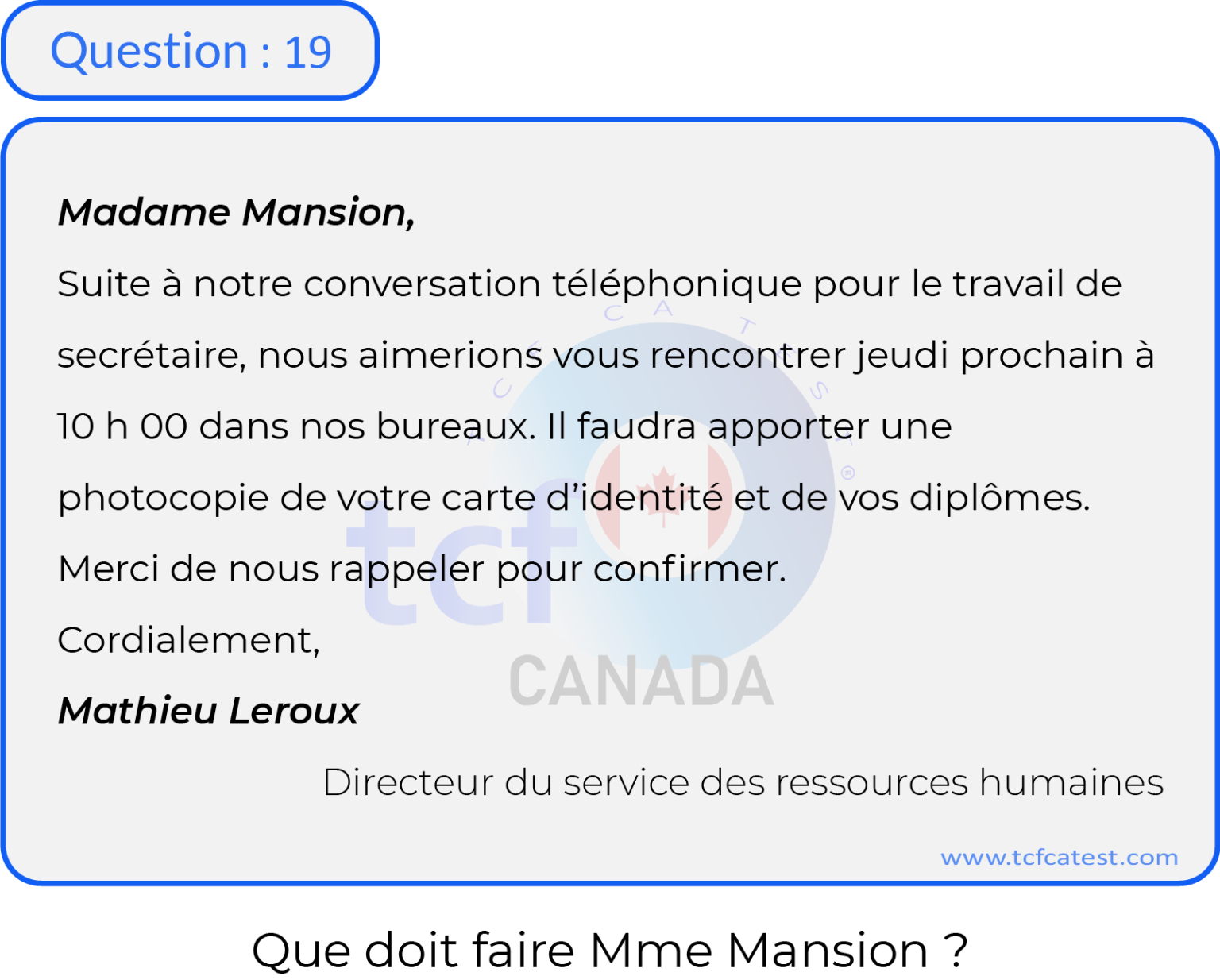 Question 19