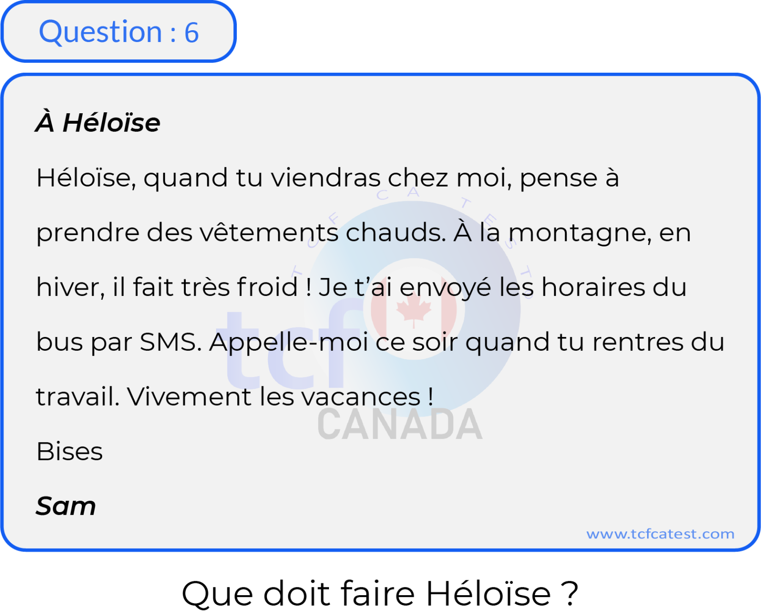 Question 6